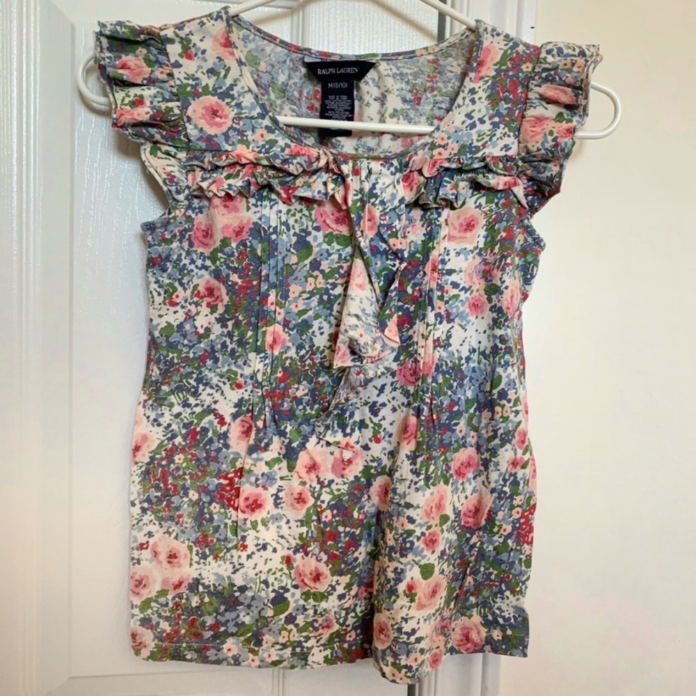 Ralph Lauren Ruffle Top